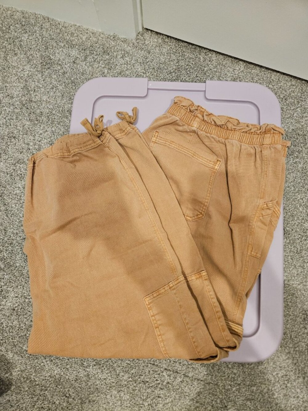 Khaki Cargo Pants